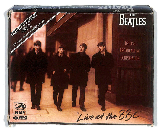 The Beatles Live At The BBC Rare HMV India Calcutta English Cassette x2 CT876