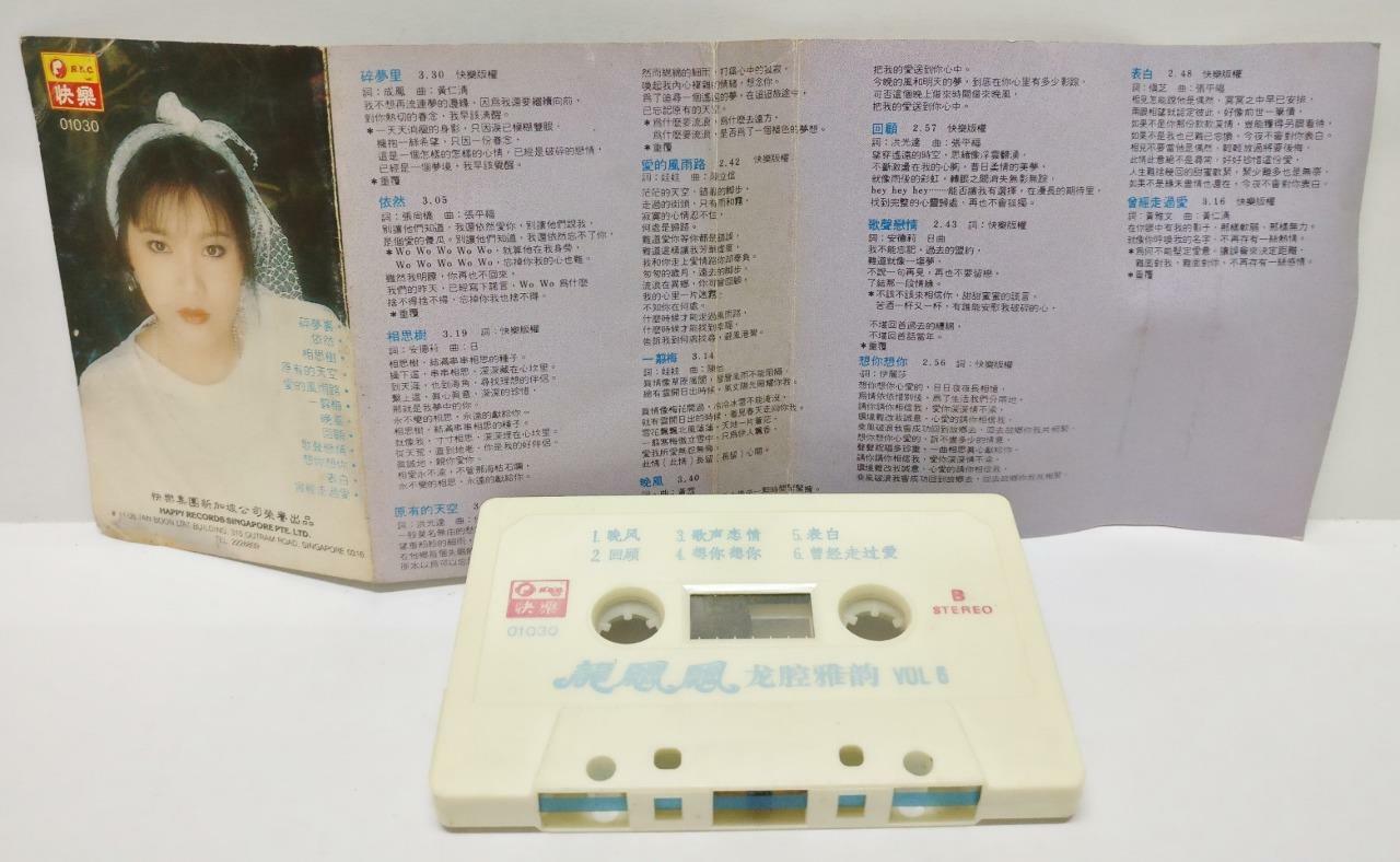 Taiwan Long Piao Piao 龍飄飄 & The Stylers Band 碎梦里 磁带 卡带 Singapore Cassette CT289