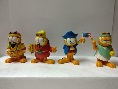 Garfield Assorted Designs Asian Chinese Wear Figure Toys x4 F/S (FTY018) *G