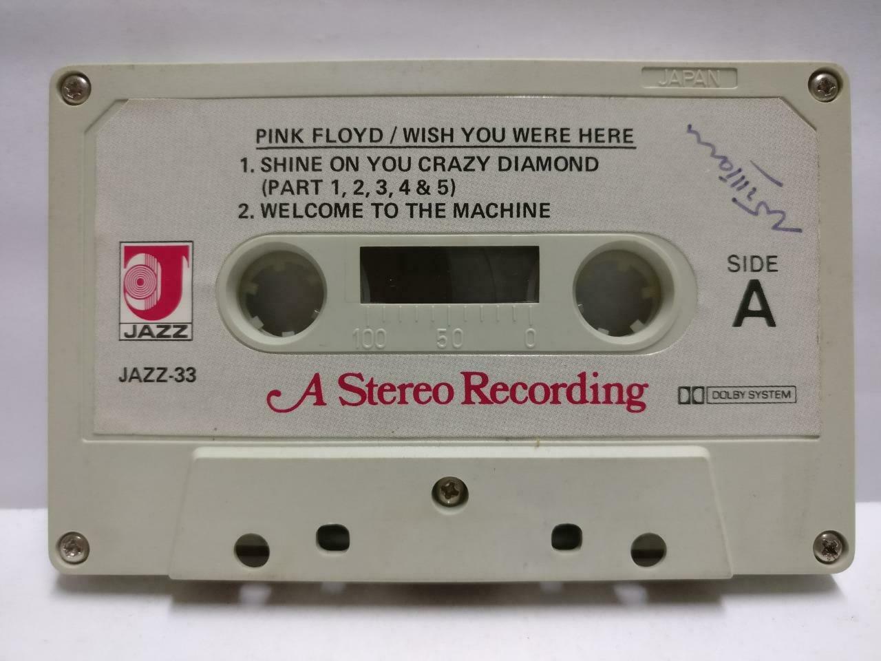 Pink Floyd Wish You Were Here Mega Rare Jazz Label Japan English Cassette CT499