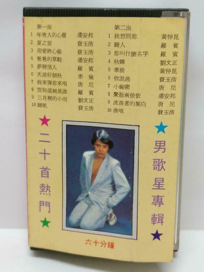 Taiwan Liu Wen Zheng Fei Yu Qing 刘文正 费玉清 卡帶 磁帶 Rare HK Chinese Cassette (CT428)