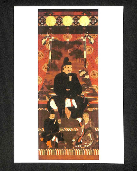 LUCKYPIGEON Japan Temple Du Kofukuji Portrait Fujiwara Kamatari Postcard (C1675)