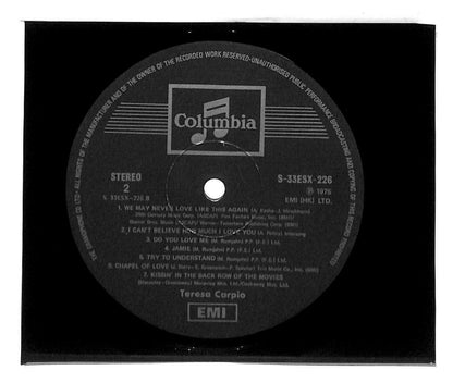 HK Philipines Teresa Carpio 杜丽莎 Conversations 1975 Asia 33rpm LP English (LP035)