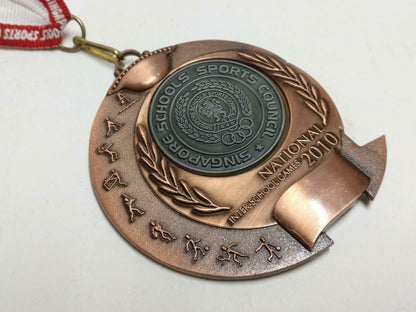 Singapore School Sports Council National Table Tennis Games 2010 Medal (C086)