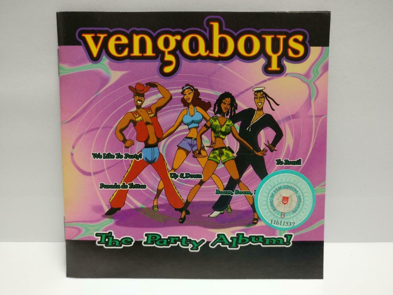 Vengaboys The Party Album Disco Dance Rare Singapore CD + Video VCD (CDS062)