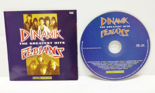 Rare Malaysia Malay Dinamik & Febians The Greatest Hits 2001 Malaysia Melayu CD (CD714)