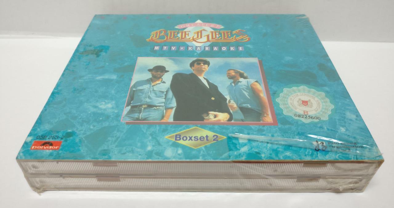 Mega Rare New Sealed Bee Gees 1997 Singapore MTV Karaoke 2x VCD Video CD (CD383)