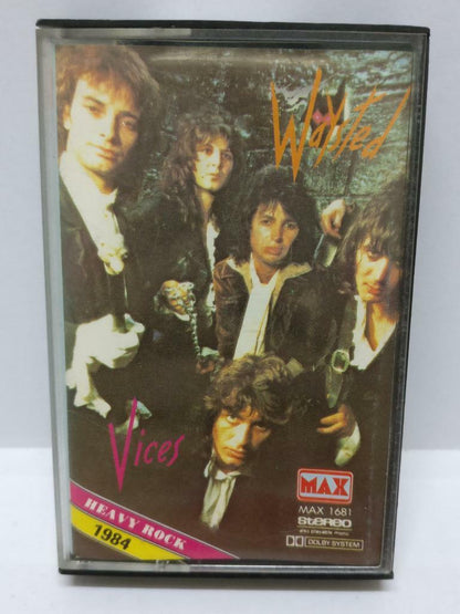 Waysted Vices Heavy Rock Band 1984 Rare Singapore Cassette (CT240)