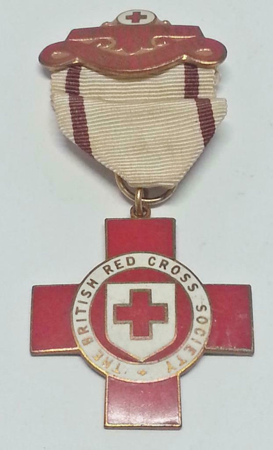 Mega Rare Vintage British Red Cross Society Award Medal without Pin F/S (B092)