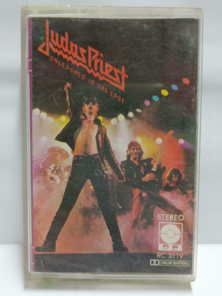 Judas Priest Unleashed In The East Mega Rare Singapore English Cassette CT469