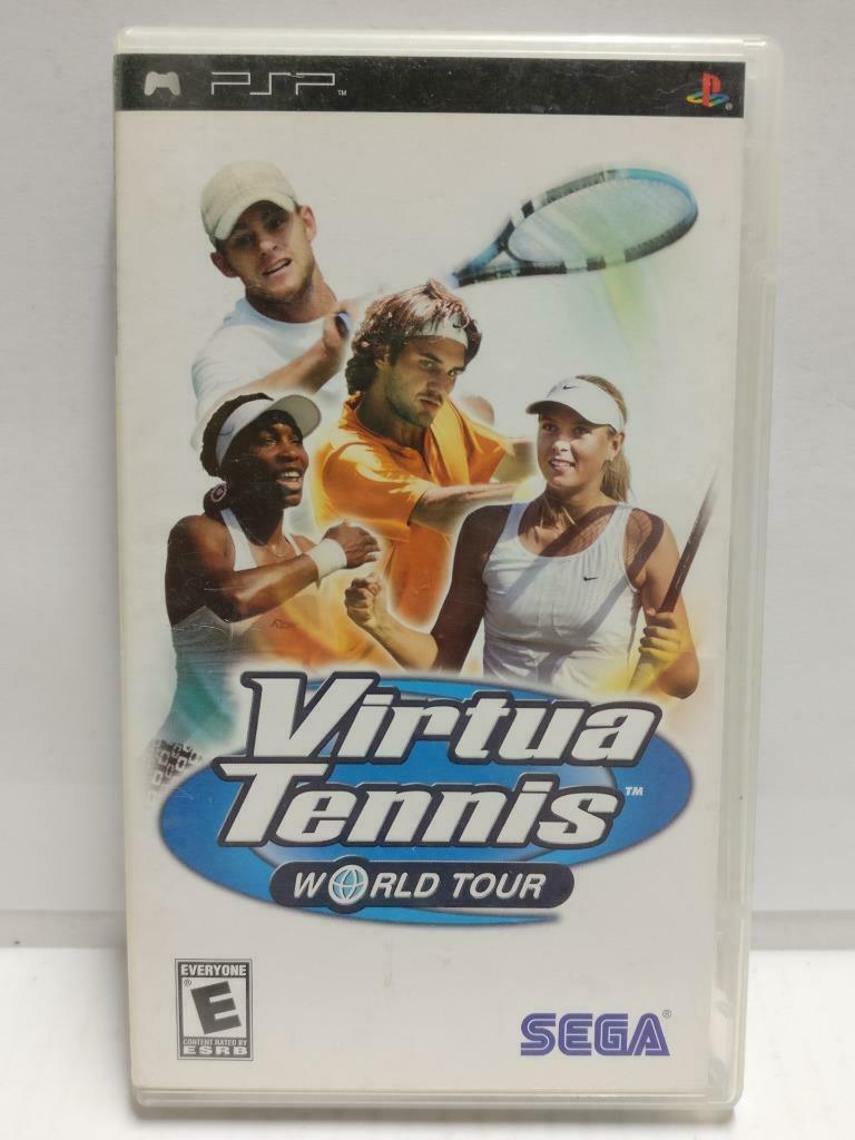 PSP SEGA Virtua Tennis World Tour With Booklet USA Game Disc (GA330)