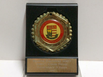 Singapore Bartley Secondary School Sports Carnival 2007 Medal w/ Box (C097)
