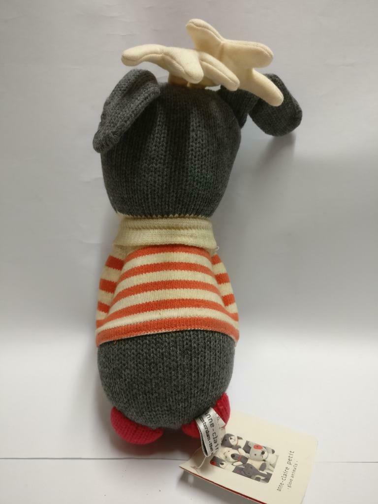 Anne-Claire Petit Glove Animal Deer 7" Plush Soft Toy F/S (PTY019)