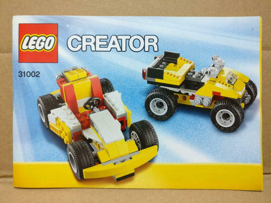 LEGO No. 31002 Manual Instructions Catalog Booklet (LG004)