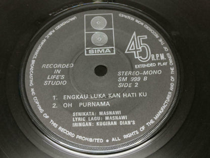 Malay Masnawi Azizah & Kugiran Dian's Band Rare Singapore EP 45 RPM 7" (EP382)