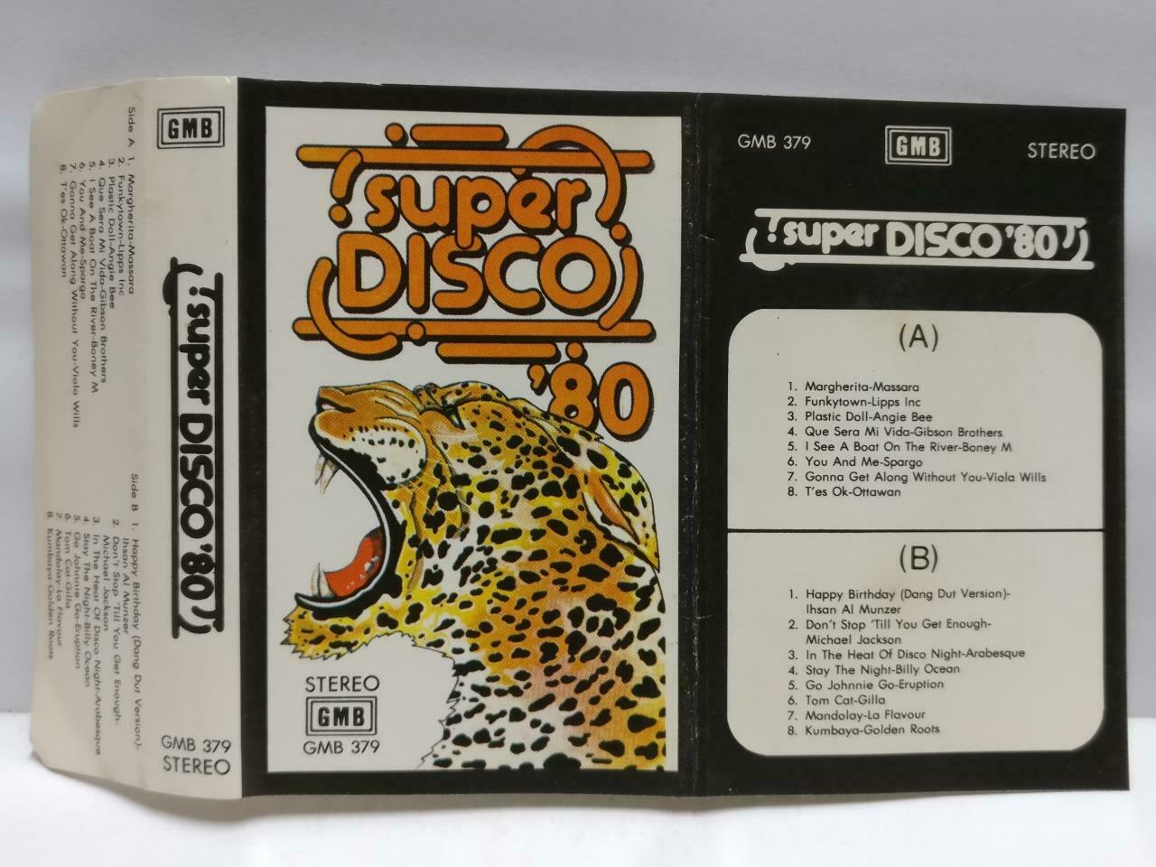 Disco '80 Micheal Jackson Various Artists Rare Singapore Cassette Tiger CT530