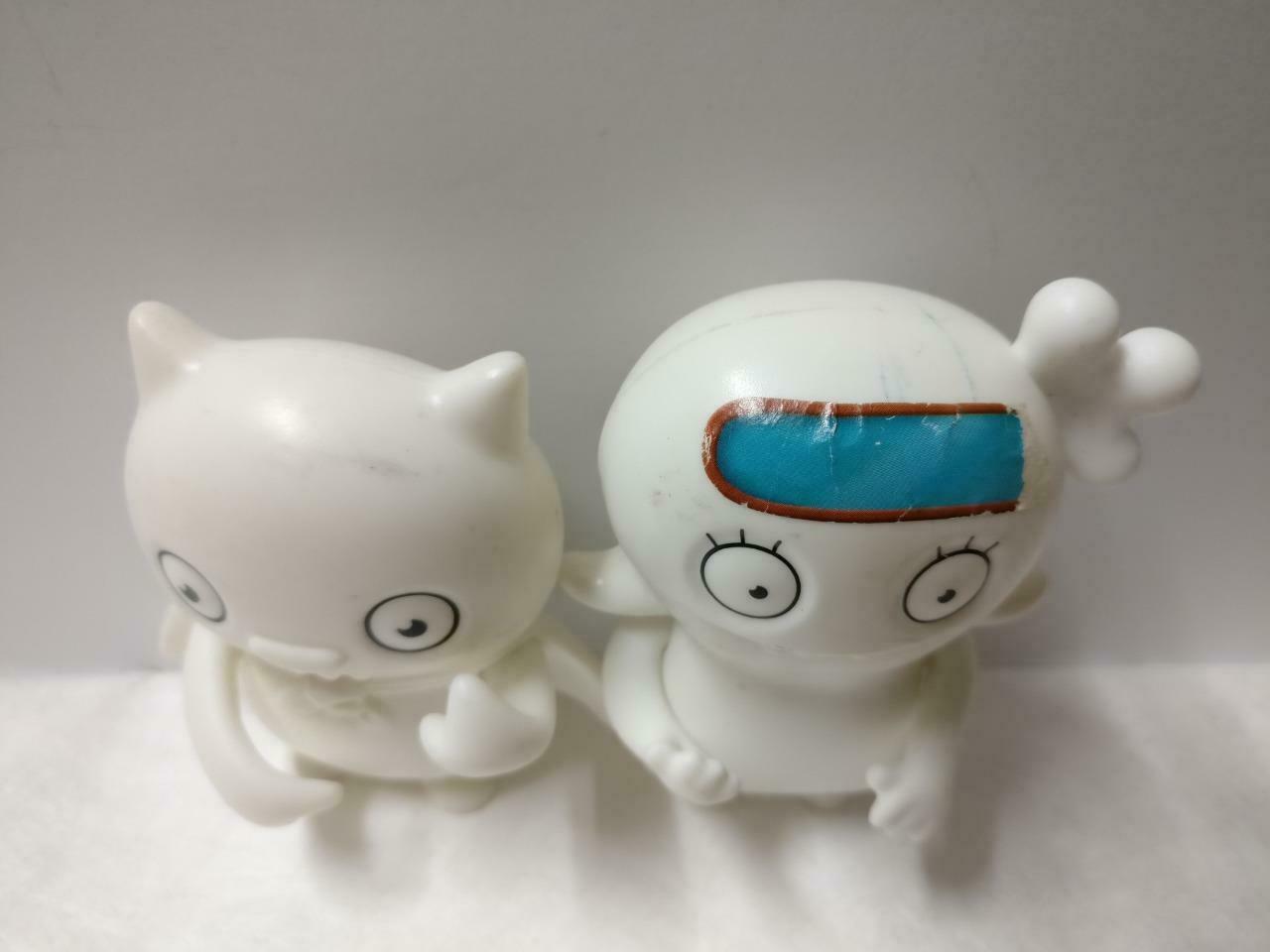 Singapore McDonalds White Ugly Dolls Cute Figure Toys x6 Lot F/S (FTY011) *F