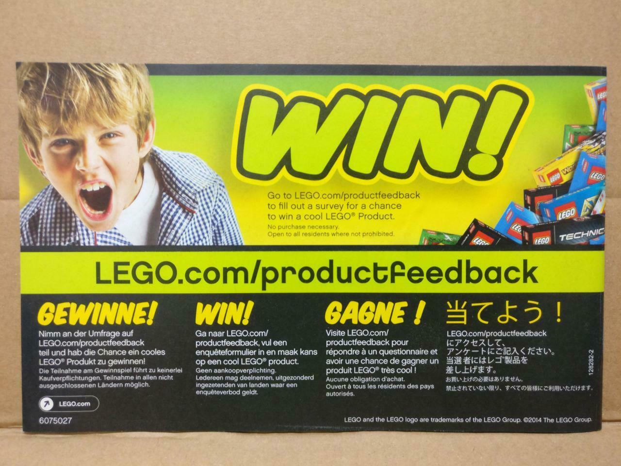 LEGO No. 60048 (2) City Police Manual Instructions Catalog Booklet (LG018)