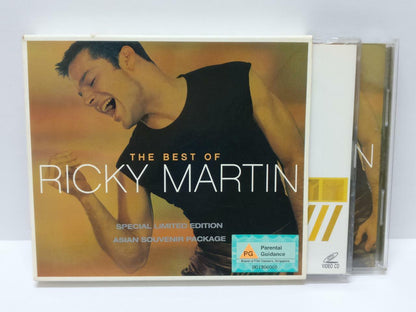 LK888 Ricky Martin 2001 Rare Special Edition Singapore CD + VCD (50501) (CD492)
