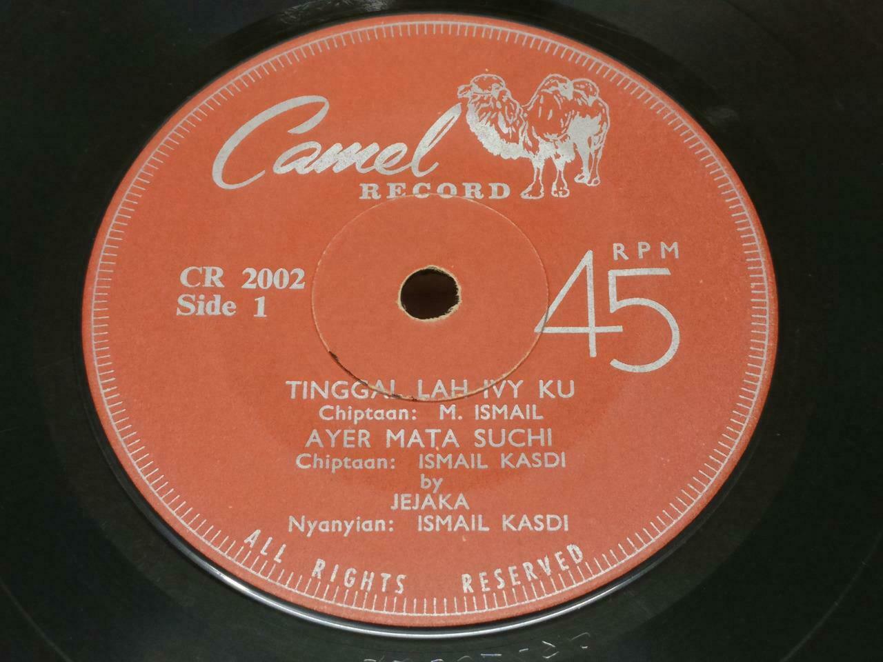 Singapore Ismail Kasadi & Mega Rare Malay Band Jejaka 45RPM EP Camel 7" (EP358)