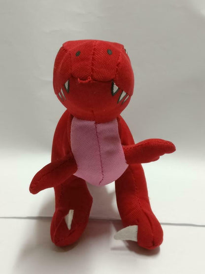 Cute T-Rex Red Dinosaur Stuffed Animal 5" Plush Soft Toy F/S (PTY049)