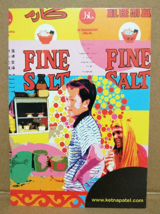 LUCKYPIGEON Asia Pop Ketna Patel Fine Salt Pop Art Singapore Postcard (C2093)