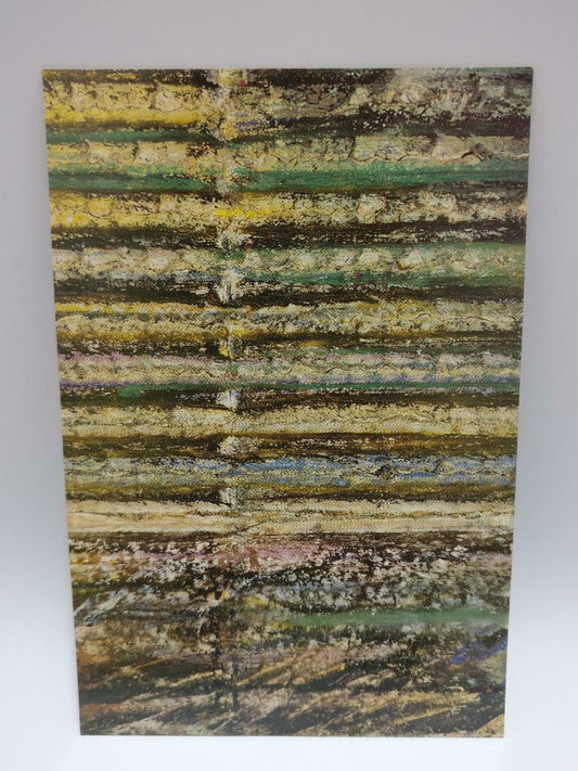 LUCKYPIGEON888 Aaron Holloway Abstract Art VTAC Australia Postcard (E0006)