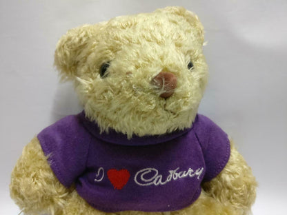 Cadbury Chocolate Teddy Bear Fluffy Stuffed Animal 6" Plush Toy F/S (PTY027)