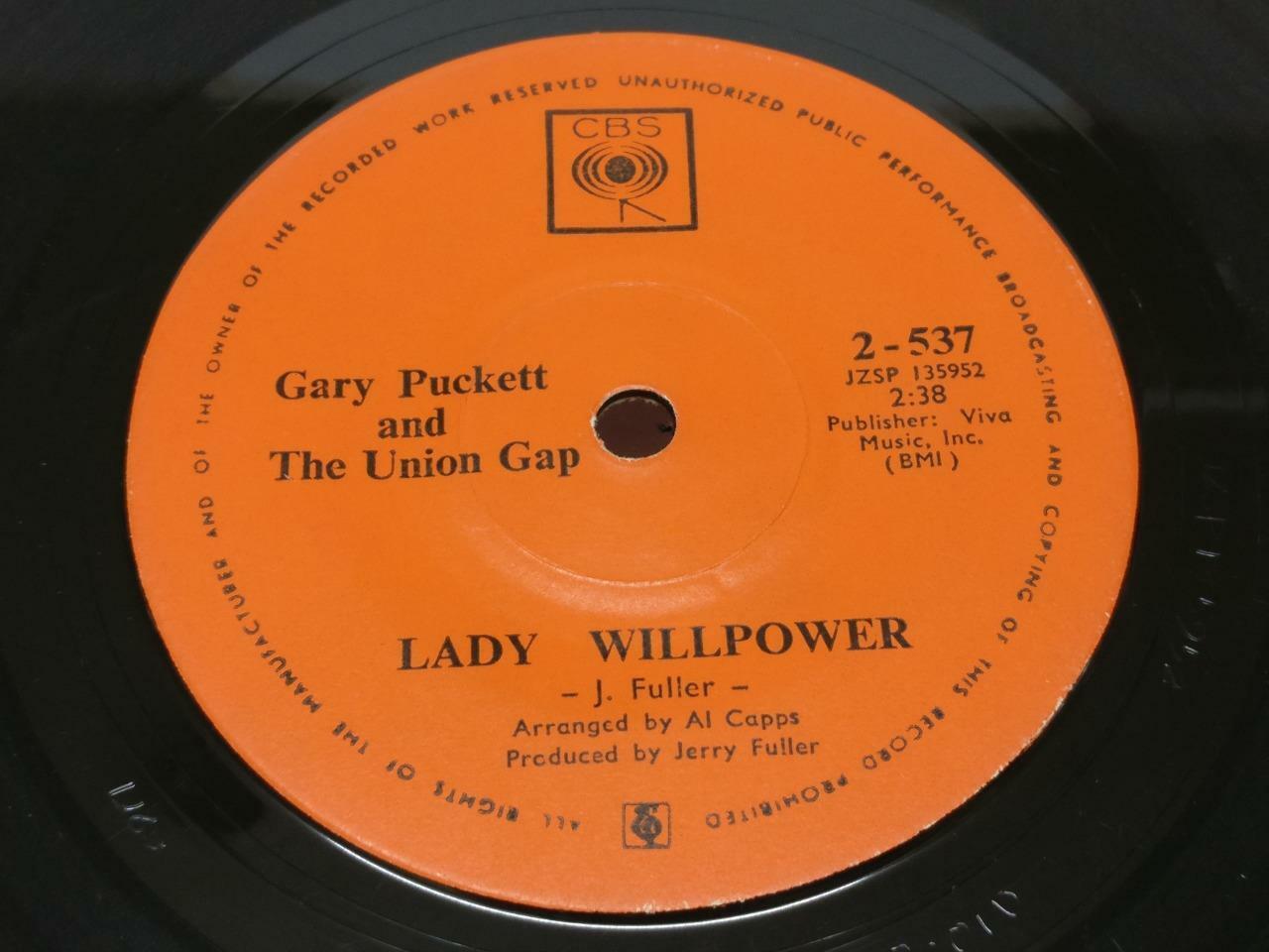 Gary Puckett & The Union Gap Lady Willpower Singapore 7" English EP  EP060