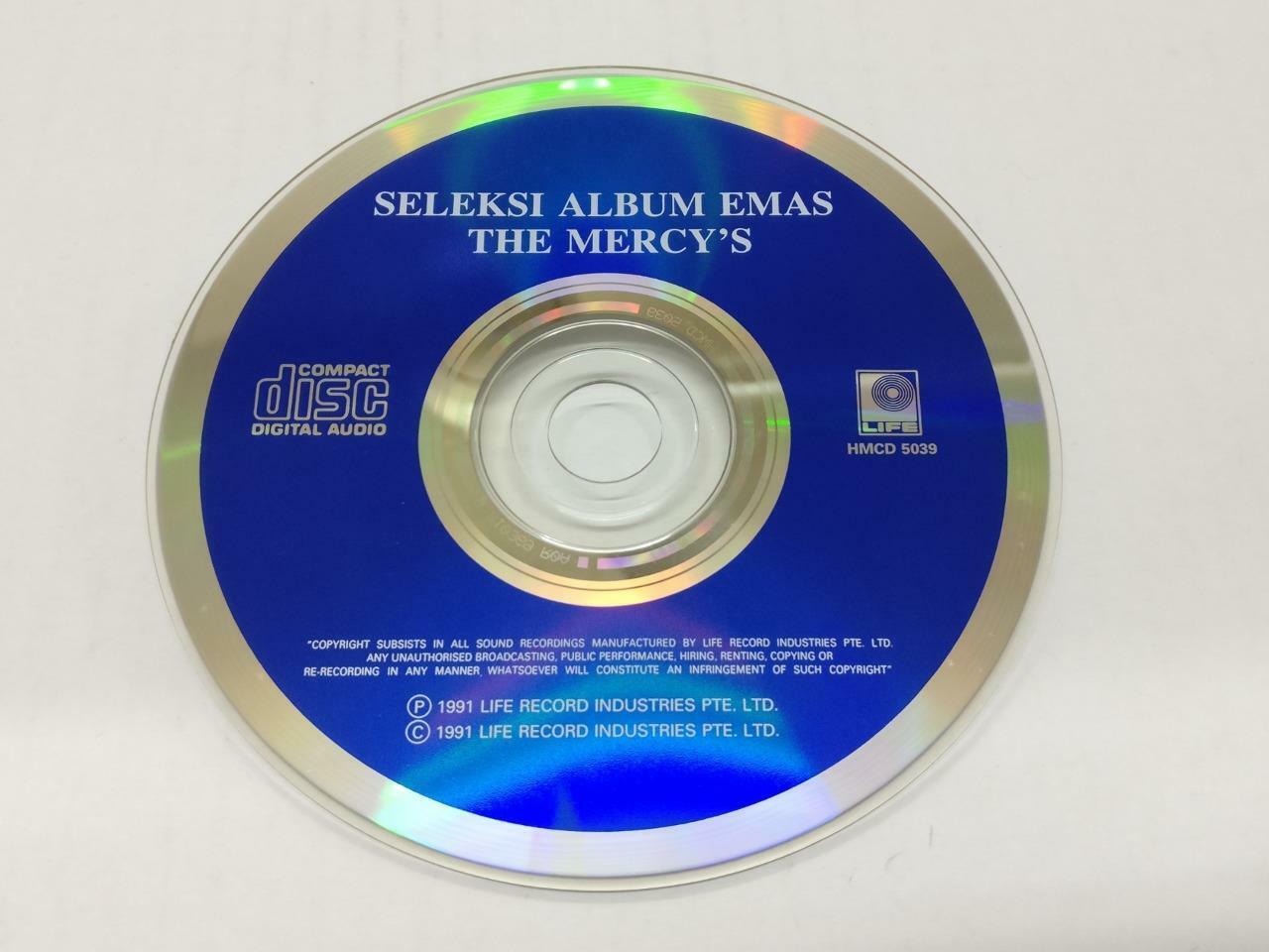 Indonesia Malay The Mercy's Band Seleksi Album Emas 1991 Singapore Melayu CD (CD722)