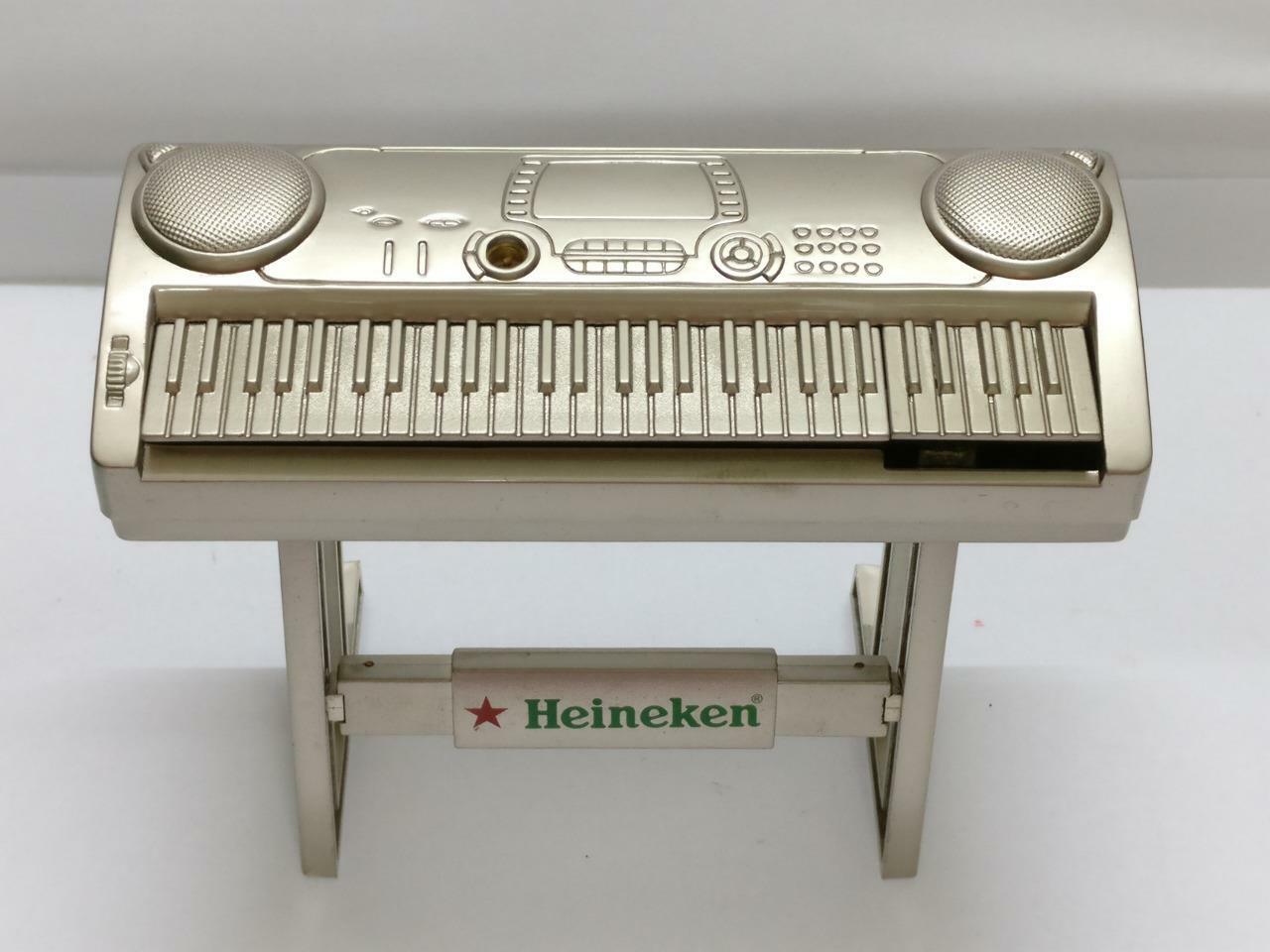 Mega Rare Singapore Heineken Beer Keyboard Model Lighter Unused In Box (A2138)