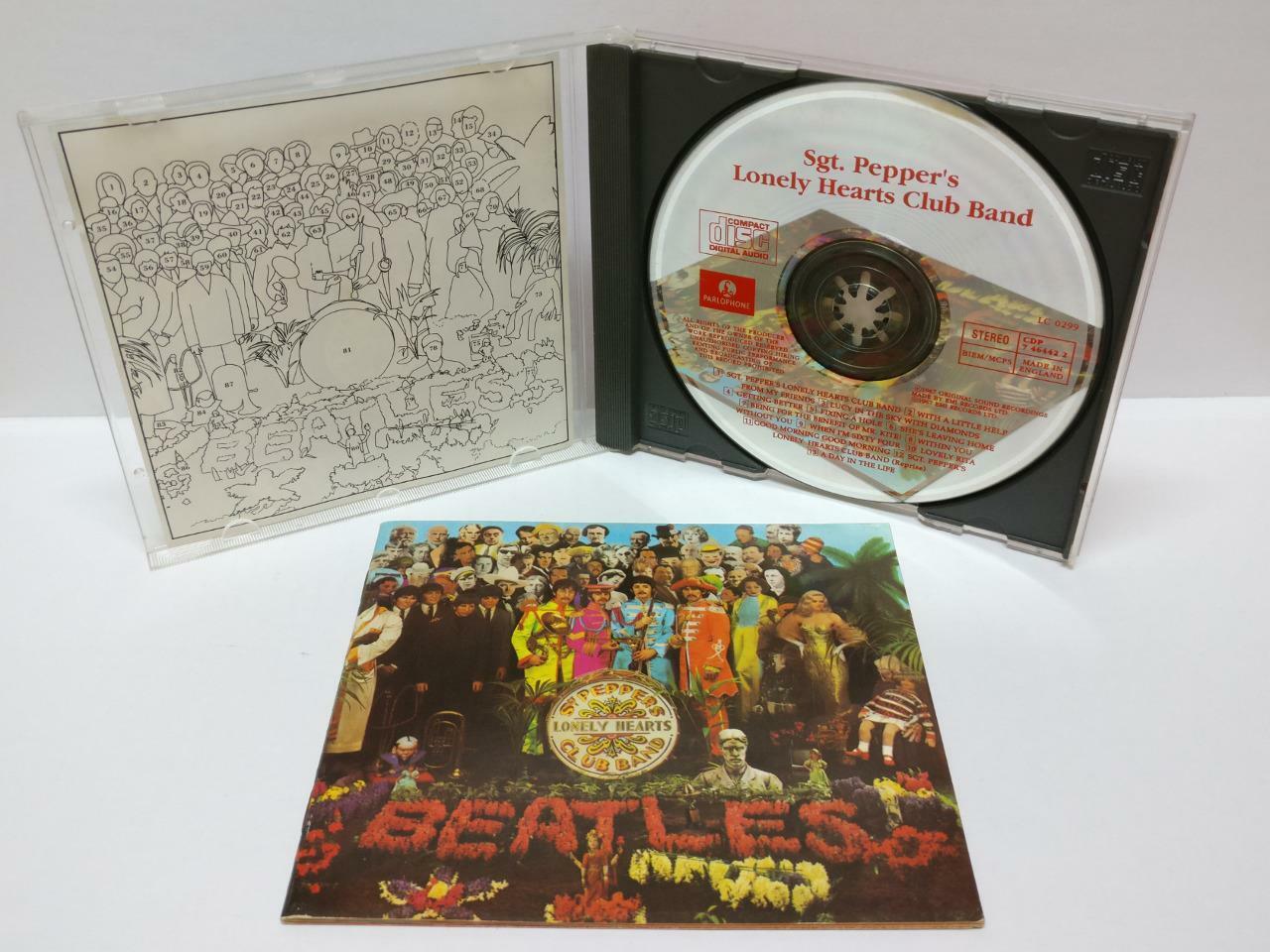 LK888 Beatles Sgt. Pepper's Lonely Hearts Club Band 1987 England CD (CD570)
