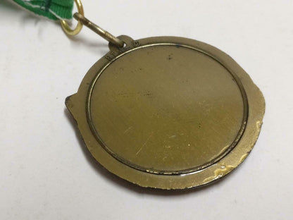 Singapore School Basketball Bronze Medal With Ribbon Strap (C087)