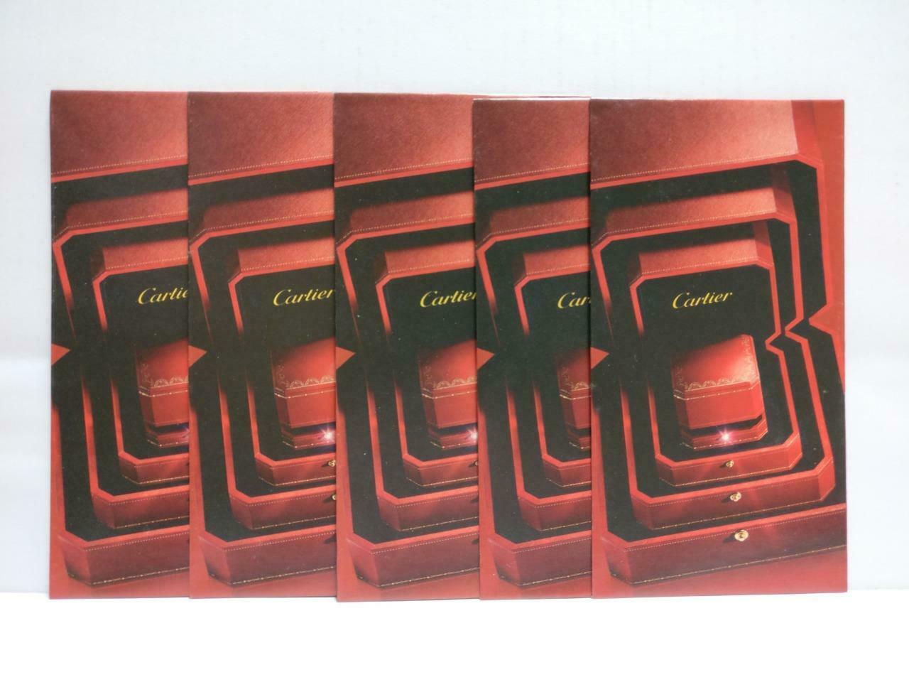 Chinese New Year Red Packets Cartier Pocket Envelope - 5pcs F/S (AC370a)