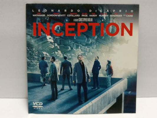 Movie Inception Leonardo Dicaprio 2010 Rare Singapore Video CD 2x VCD OOP CDS352