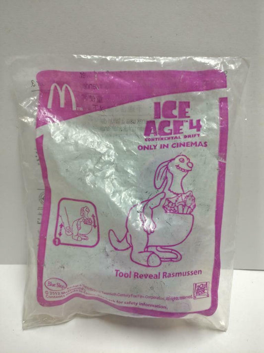Sealed Happy Meal McDonald's Ice Age 4 Rasmussen 2012 Malaysia Toy F/S (PTY194)