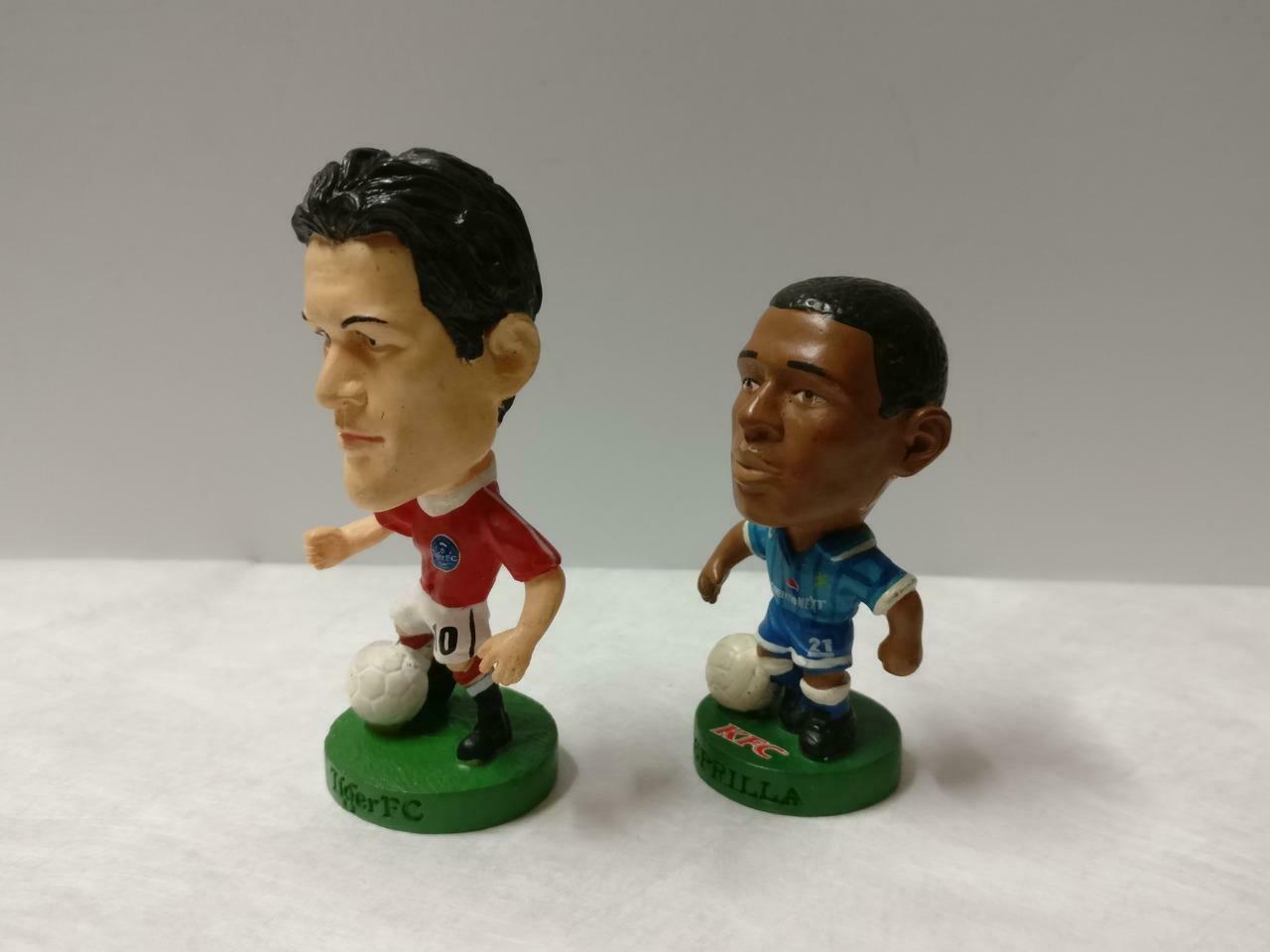 KFC Football Players Tiger FC Asprilla Figure Toys x2 Lot F/S (FTY022) *15