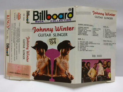 Johnny Winter Guitar Slinger 1984 Rare Indonesia English Cassette CT492