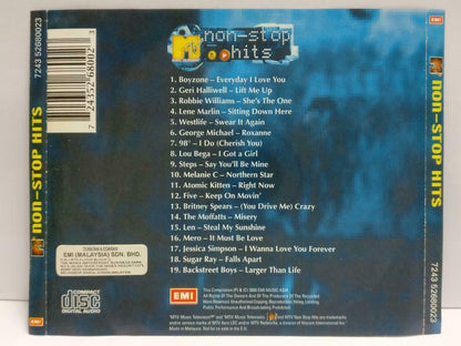 MTV Non-Stop Hits Various Artist Boyzone Sugar Ray 98° Rare Malaysia CD (CDS330)