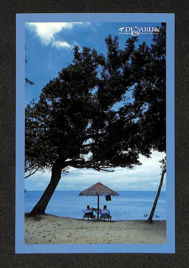 LUCKYPIGEON Malaysia Desaru Beach Resort Scenery Postcard (C1534)