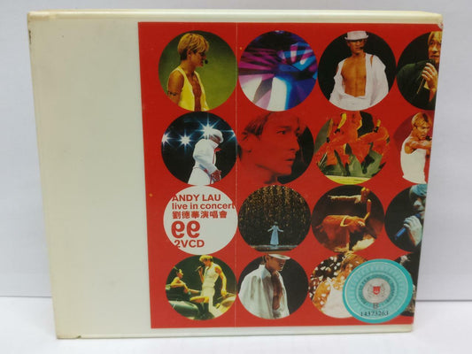 LK888 HK Andy Lau 劉德華 刘德华 Rare 1999 Singapore 2x CD & Stickers Chinese (CD110)