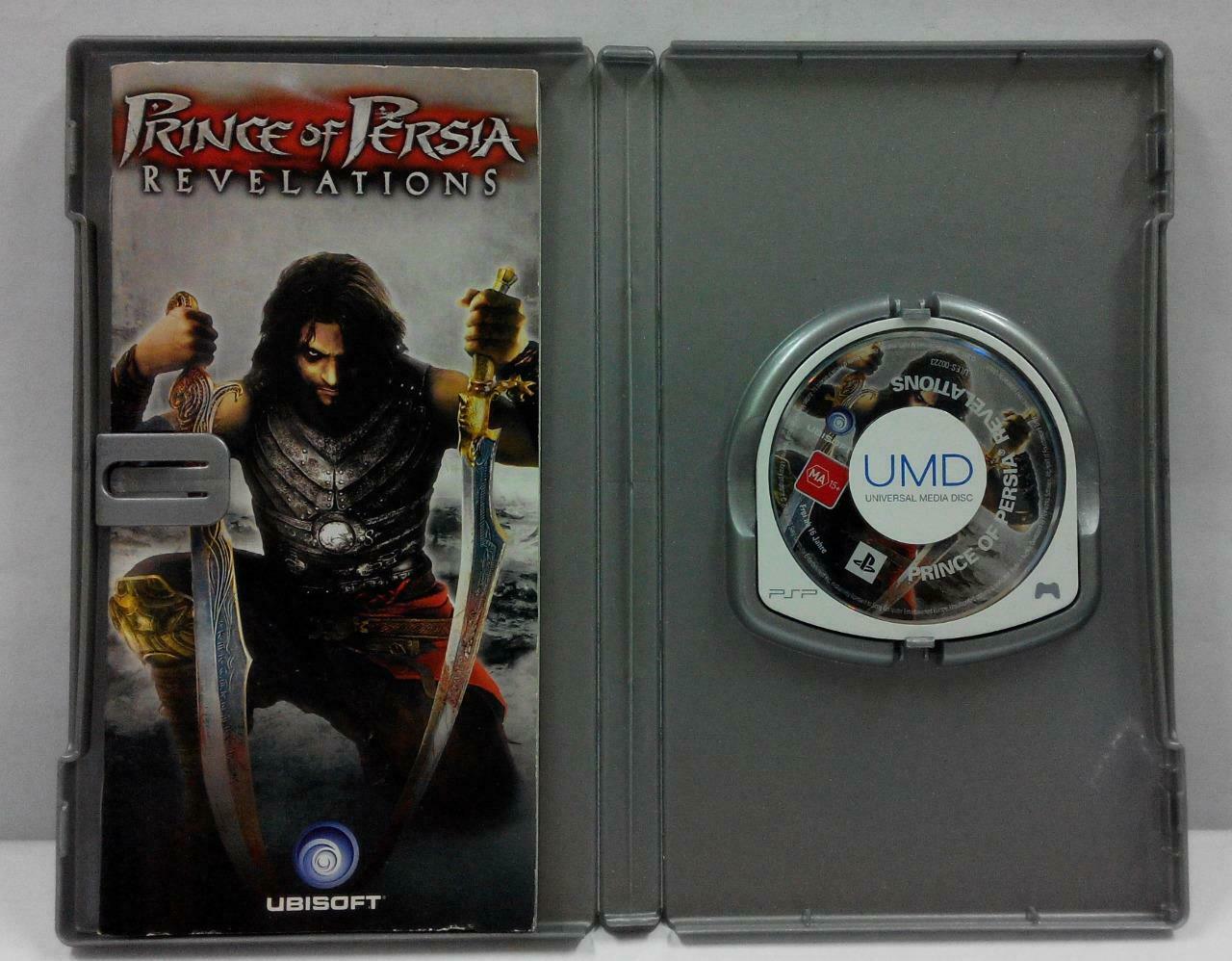 PSP Prince of Persia Revelations 2005 Rare Platinum Europe Game Disc (G102)