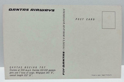 Australia Qantas Airways Airplane Postcard Printed In Japan (AC080)