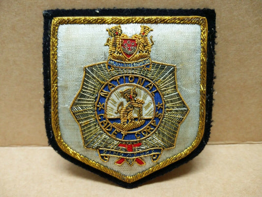 Rare Vintage Singapore National Cadet Corps Embroidered Iron On Patch (A1360)