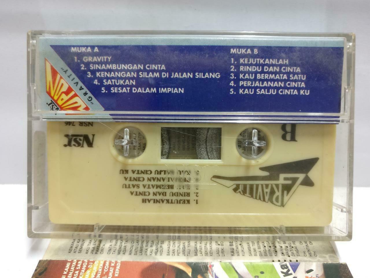 Malay Rock Band Gravity Inspirasi 1991 Rare Malaysia Melayu Cassette CT728