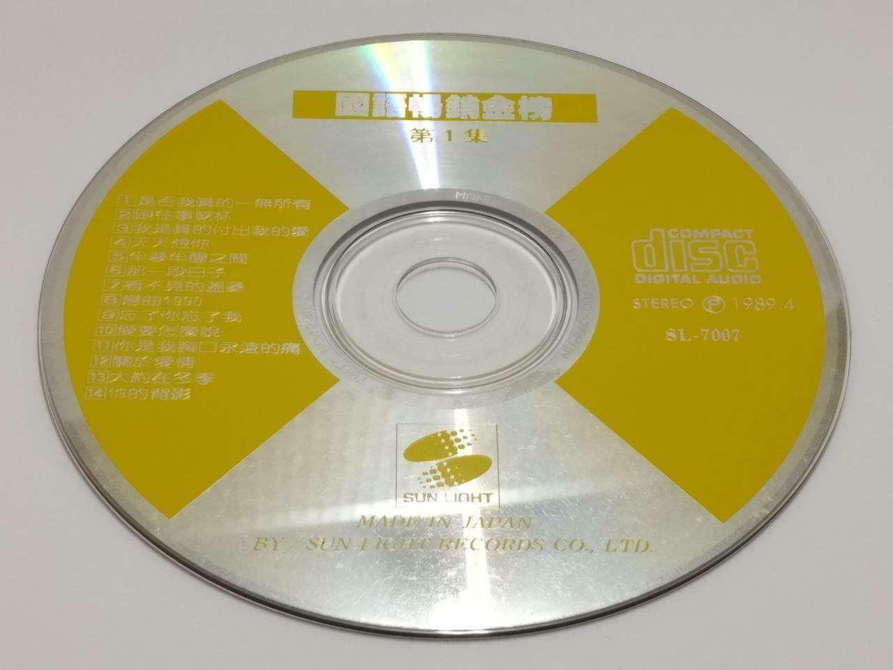 Dave Wang Alan Tam 王傑 王杰 齐秦 罗⼤佑 譚詠麟 1989 Rare Sanyo Japan Chinese CD CDS440