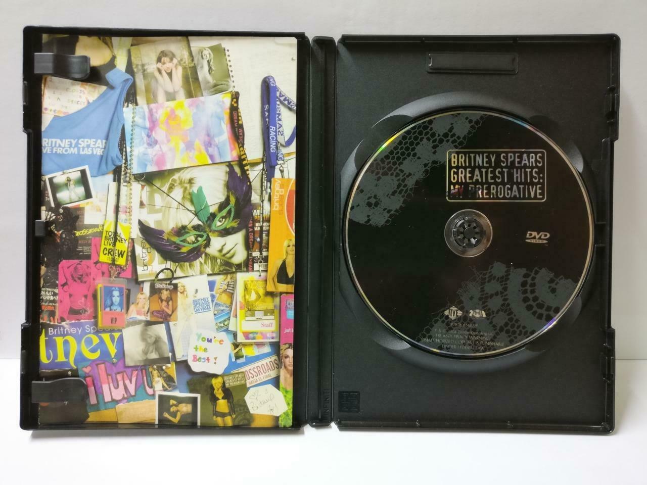 Britney Spears Greatest Hits My Prerogative 2004 Rare Small Poster DVD (CD848)