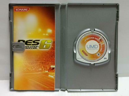 PSP Konami PES Pro Evolution Soccer 6 With Booklet Austria Game Disc (GA327)