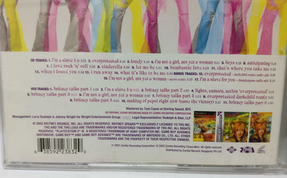 LK888 Britney Spears Rare 2001 Singapore CD + Bonus VCD Video CD (92238) (CD401)