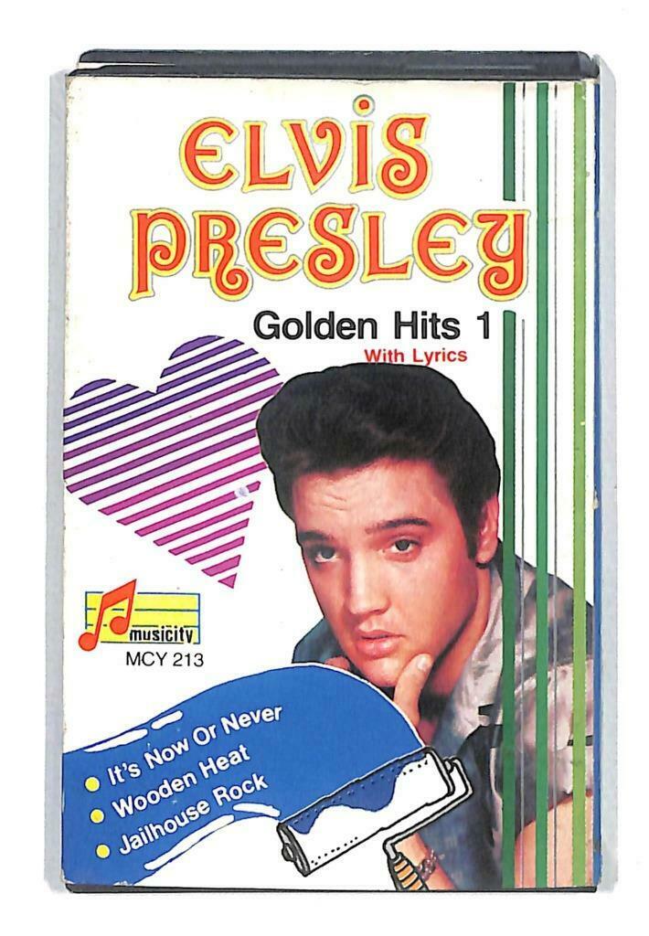 Rare Elvis Presley It's Now Or Never Musicity Malaysia English Cassette CT966